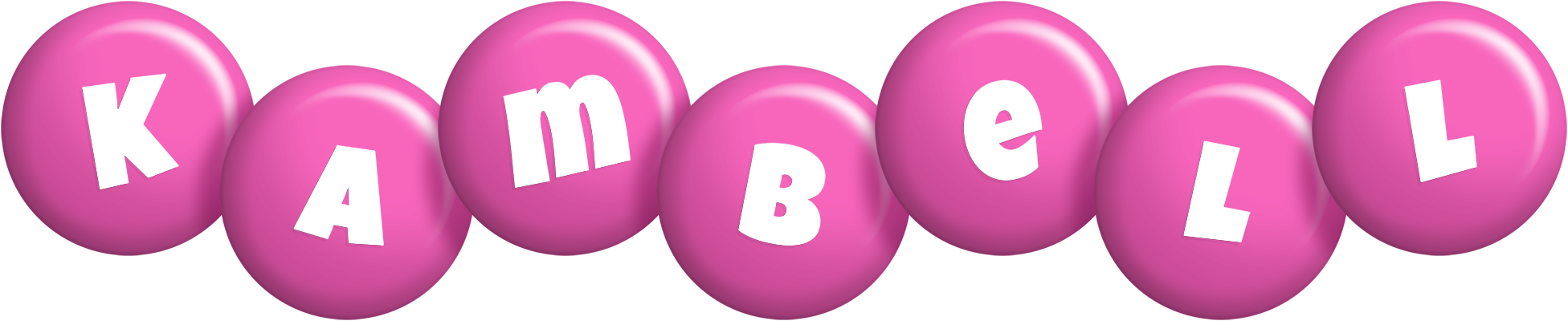 Kambell candy-pink logo