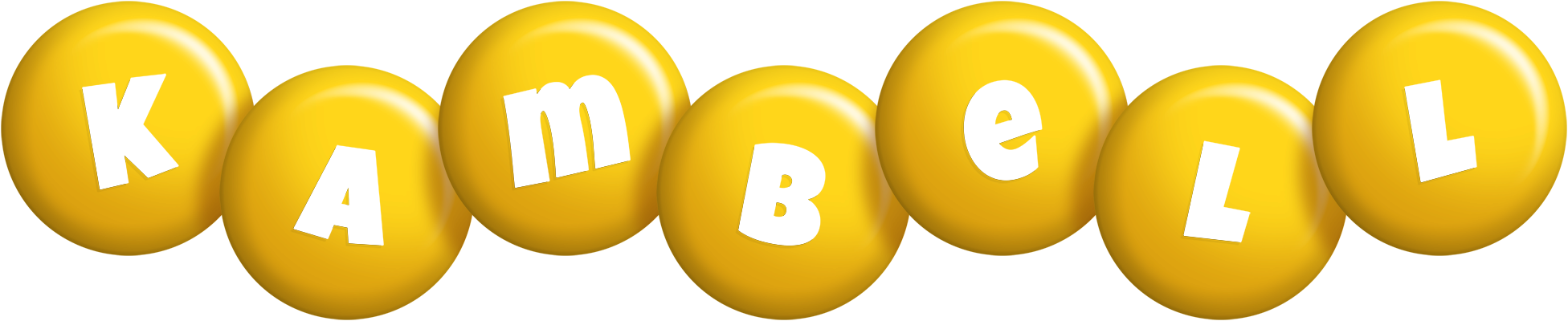 Kambell candy-yellow logo