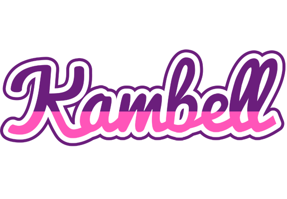 Kambell cheerful logo