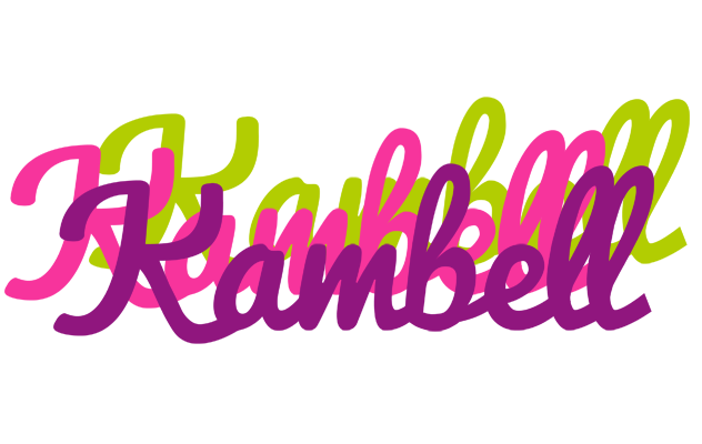 Kambell flowers logo