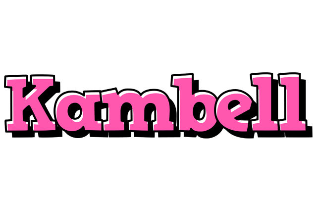 Kambell girlish logo