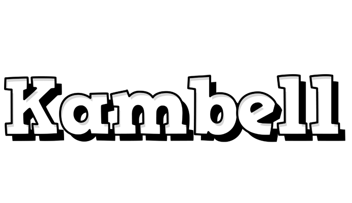 Kambell snowing logo