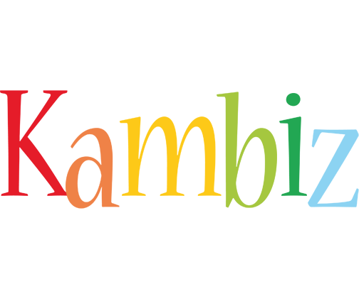 Kambiz birthday logo