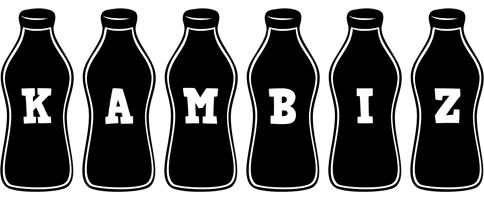 Kambiz bottle logo