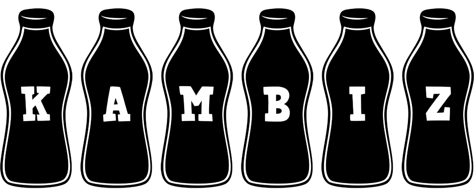 Kambiz bottle logo