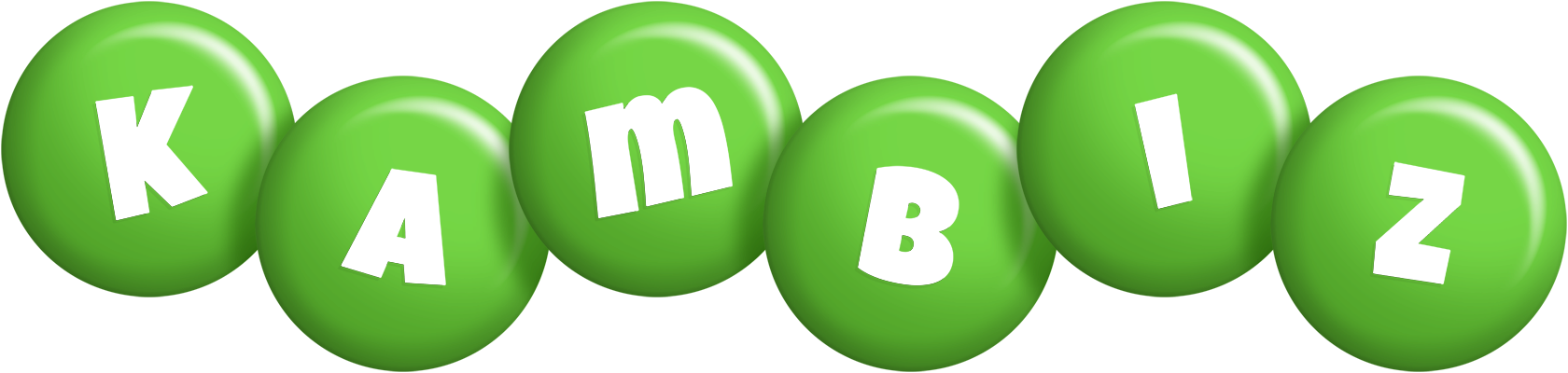 Kambiz candy-green logo