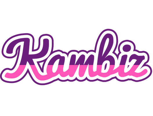 Kambiz cheerful logo