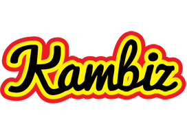 Kambiz flaming logo