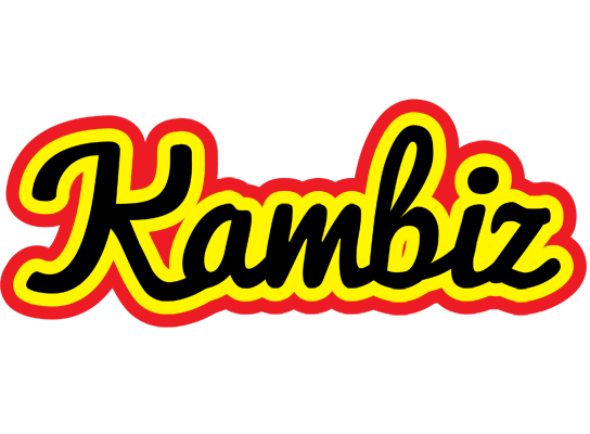 Kambiz flaming logo