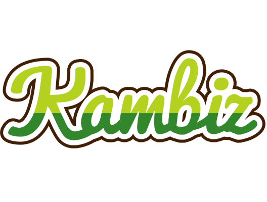 Kambiz golfing logo