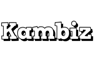 Kambiz snowing logo