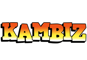 Kambiz sunset logo