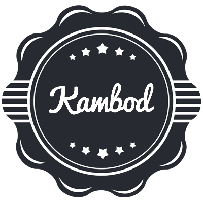 Kambod badge logo