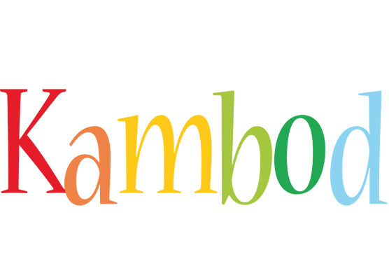 Kambod birthday logo