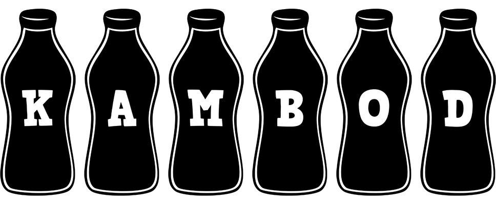 Kambod bottle logo