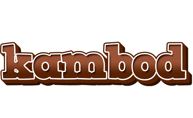Kambod brownie logo