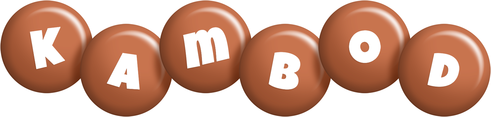 Kambod candy-brown logo