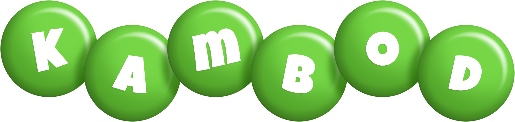 Kambod candy-green logo