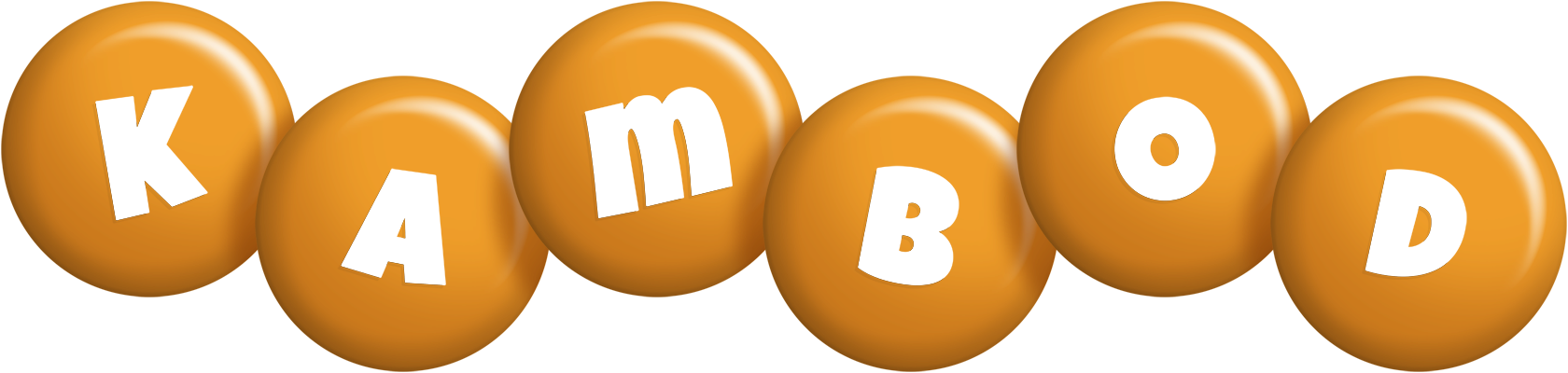 Kambod candy-orange logo