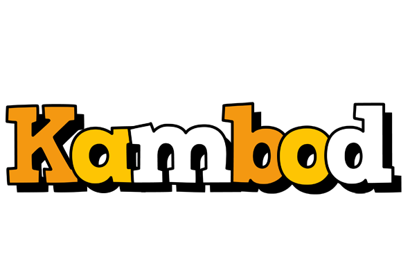 Kambod cartoon logo