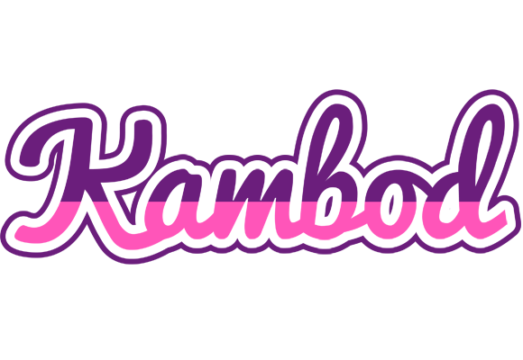 Kambod cheerful logo
