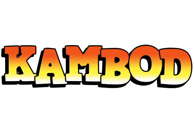 Kambod sunset logo