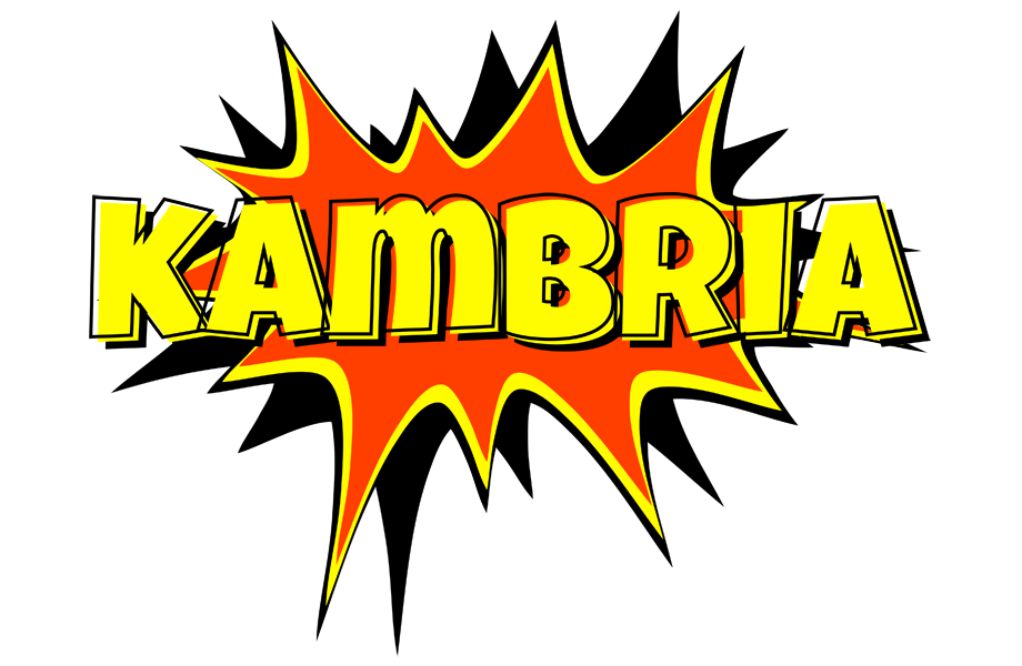 Kambria bazinga logo