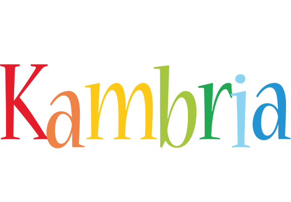 Kambria birthday logo