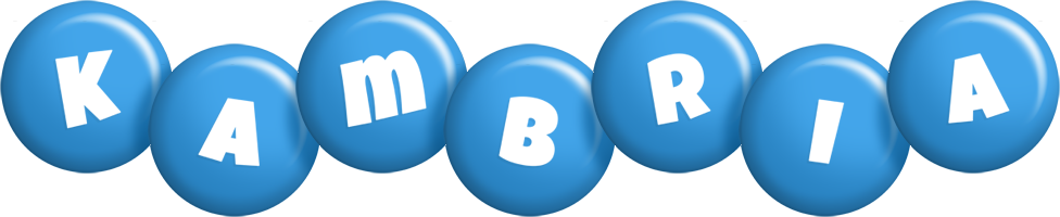 Kambria candy-blue logo