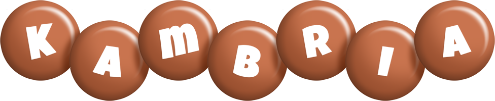 Kambria candy-brown logo