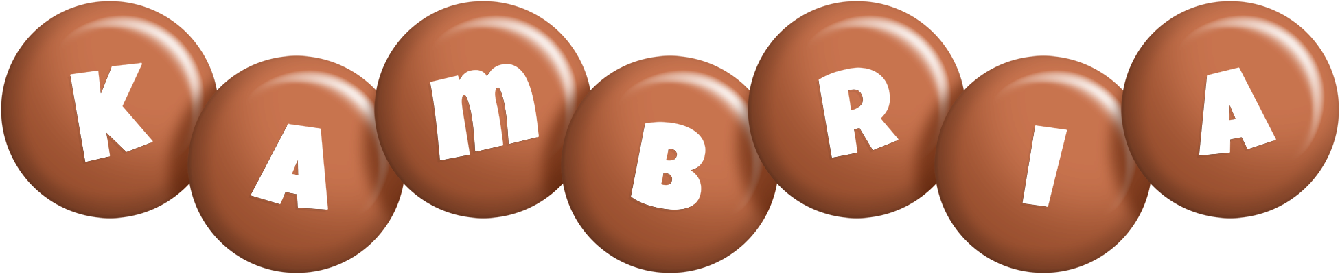 Kambria candy-brown logo