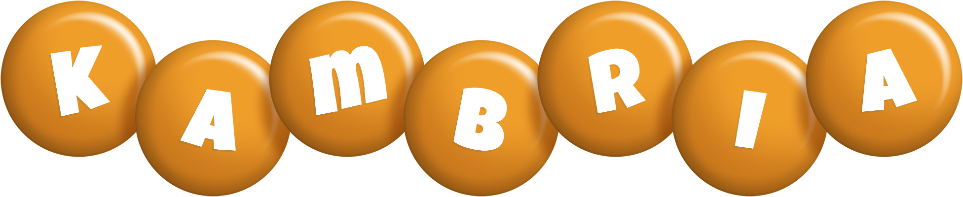 Kambria candy-orange logo