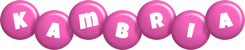 Kambria candy-pink logo