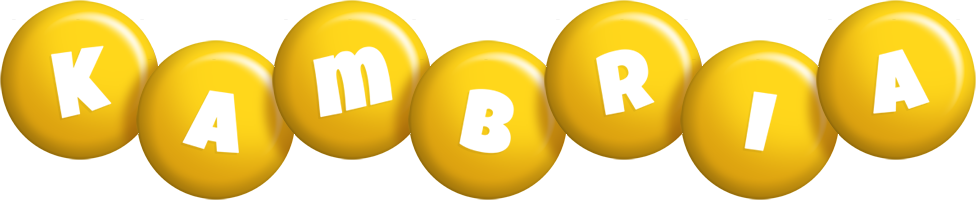 Kambria candy-yellow logo