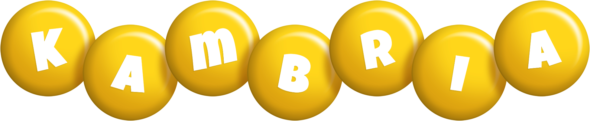 Kambria candy-yellow logo