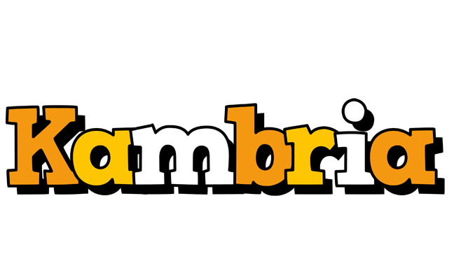 Kambria cartoon logo