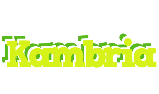 Kambria citrus logo