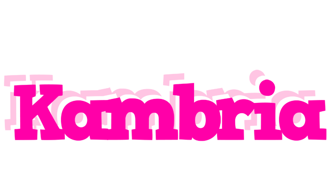 Kambria dancing logo