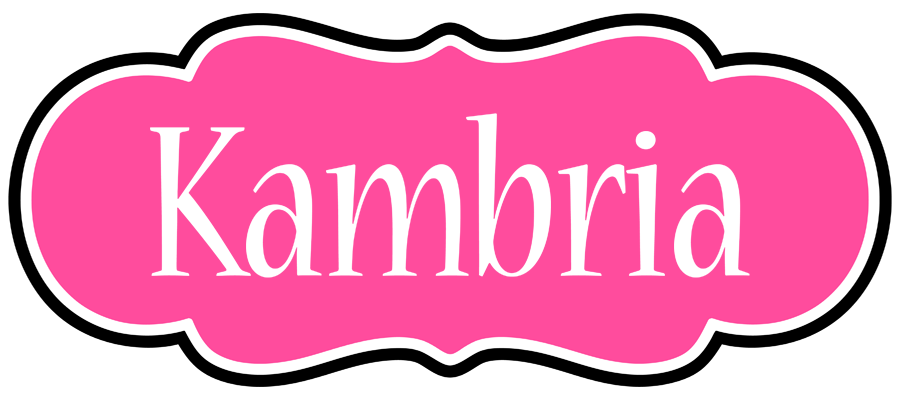 Kambria invitation logo