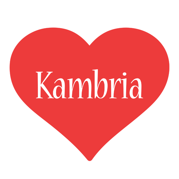 Kambria love logo