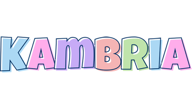 Kambria pastel logo