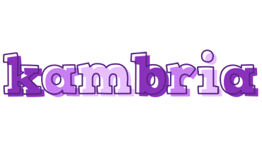 Kambria sensual logo