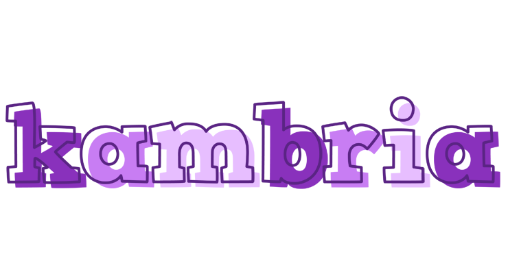Kambria sensual logo