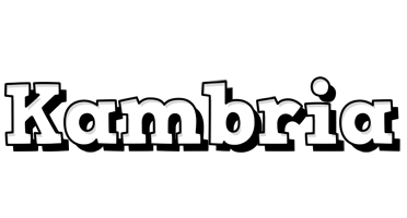 Kambria snowing logo