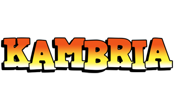 Kambria sunset logo