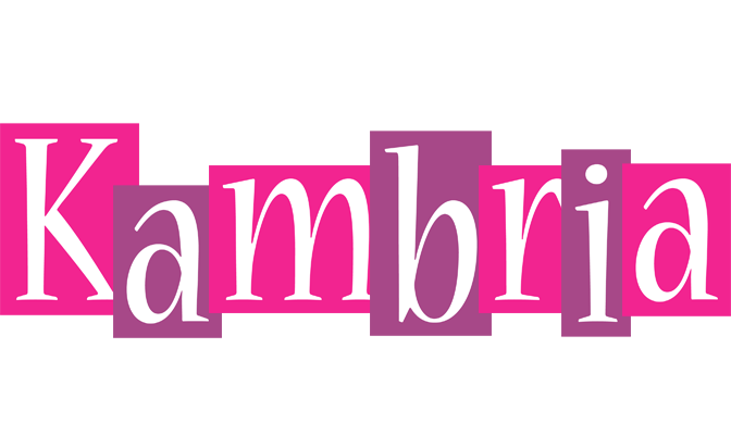 Kambria whine logo