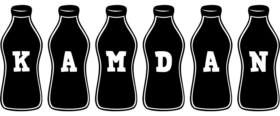 Kamdan bottle logo