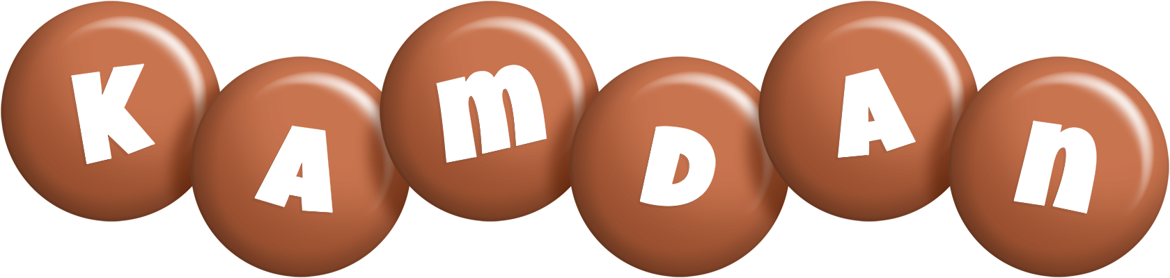 Kamdan candy-brown logo