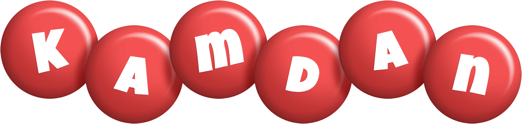 Kamdan candy-red logo