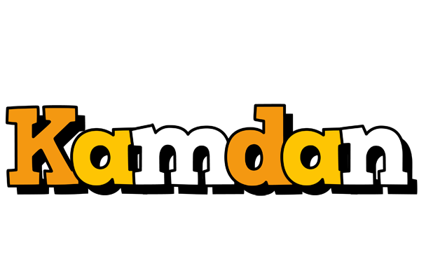Kamdan cartoon logo